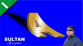 A Logo Design in Corel Draw | 3D Logo Design in Corel Draw in Hindi | Corel Draw 21