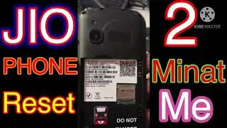 जिओ फ़ोन का पिन लॉक कैसे खोले  | haw to reset  | Jio Phone Ko Hard Reset Kase Kare |