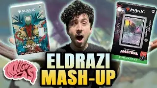 ELDRAZI MASHUP!! | Ulalek, Fused Atrocity | Combined Precon Deck Tech (MH3 + Commander Masters)