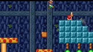 Super Mario Flash - The Dark Cave