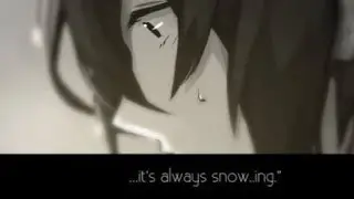 "its always.. snow..ing.. " //ITS A EDIT//the watermark is mine just from tiktok//