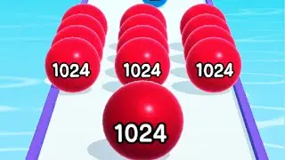 MAX LEVEL 💥 Ball Run 2048 Android and iOS Gameplay Walkthrough 14