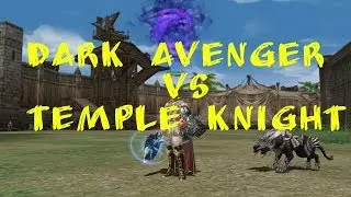 Dark Avenger vs Temple Knight