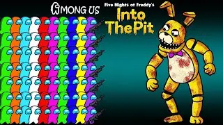 어몽어스Among Us VS Spring Bonnie Character in FNAF | AMONG US FUNNY ANIMATION