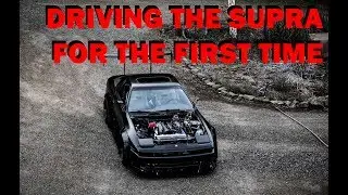 FIXING THE OIL LEAK AND DRIVING THE SUPRA