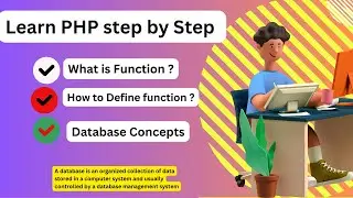 PHP Function and Database Basic Concepts