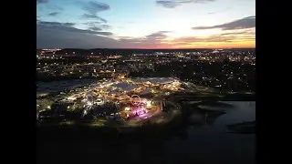 Octoberfest 2023 - Tulsa, OK - from a drone