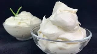 Mayonnaise sauce almost without oil (Keto and Fitness)