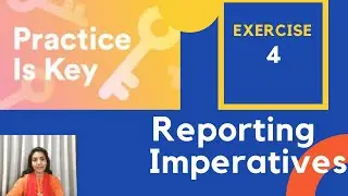 Reported Speech | Practice | Exercise 4