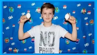 Experiment with eggs part 1. Kirill Dudnik