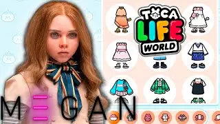 Megan or Wednesday 🙀 Horror dolls in Toca Boca 🍿😱 Toca Mia