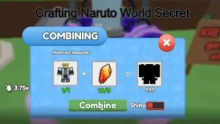Crafting Naruto World Secret | Anime Clicker Simulator