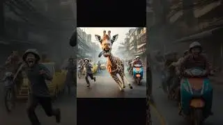 Giraffe  Run Meme 