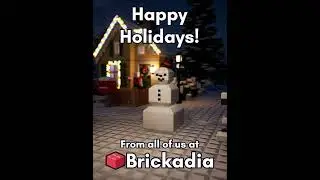 Happy Holidays from Brickadia! ☃ 