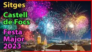 Sitges Castell de Focs Festa Major