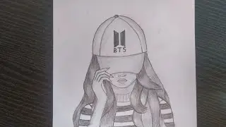 CHIROYLI QIZ RASMINI CHIZISH . Нарисуйте красивую девушку.draw a picture of a beautiful girl