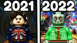 I Built Every Marvel Disney Plus Project In LEGO
