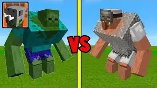 Mutant Villager V/S Mutant Zombie.Who Will Win ?? (Minecraft Fight ) ||Minecraft
