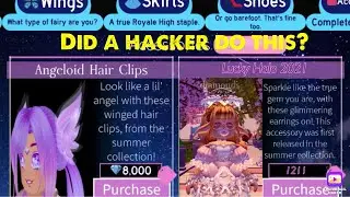 LUCKY HALO OUT IN SHOP **NOW!** Quick, buy it! | Royal High Roblox