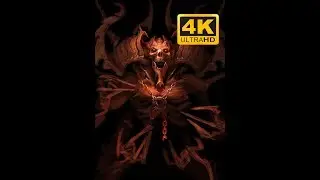 Diablo 2 Chapter 4 scene Remastered with Machine Learning AI
