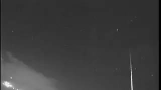 Meteoros registrados na live de ontem - 23/02