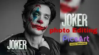 How to edit jokar face 🤡|picsArt jokar photo Editing in picsArt#jokar#skeditor2m#picsartediting