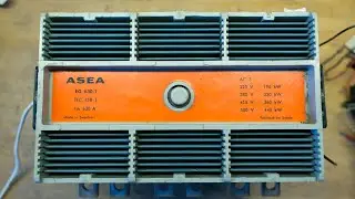 Vintage ASEA EG-1 630A / 440 kW Contactor Test and Teardown