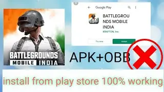 How to install Battleground mobile India on Play Store (its working 100℅ sure)