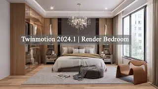 Twinmotion 2024.1 | Render Bedroom