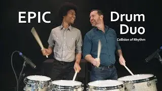 Epic Drum Duo with Bronkar! (Collision of Rhythm)