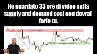 Analisi Supply & Demand: Punti D'Ingresso, Stop Loss , Take Profit spiegato SEMPLICE - Parte 1