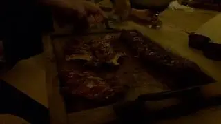 Правильная нарезка ребрышек. Львов 2018. Реберня 