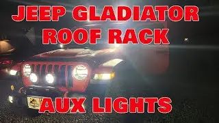 Jeep Gladiator Rubicon Roof Rack Off Road Lights
