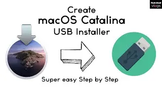 How to create a bootable macOS Catalina USB Install drive [TDV]