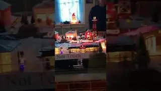 A Christmas Toy Train Display at a Traditional German Lutheran Church in Baltimore