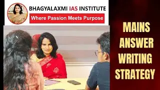 Mains Answer writing Strategy" UPSC,TGPSC,APPSC &ALL OTHER STATE EXAMS"