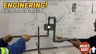 Piping Isometric Drawing Double Rolling