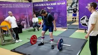 Майборода Руслан. Становая тяга 120,0 кг