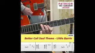 BETTER CALL SAUL THEME - LITTLE BARRIE