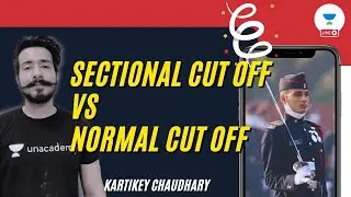 What is Sectional Cut Off in NDA? | NDA 2 2021 | Normal Cut off |Kartikey Chaudhary