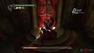 I fought a red haired woman who turned out to be a demon.