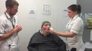 How to perform a manually assisted cough.