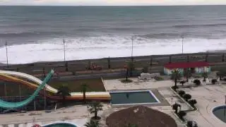 A stormy sea Batumi