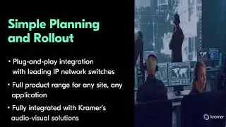 Kramer KDS-7 - High-performance, highly scalable AVoIP streaming solution​