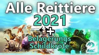GW2 | Alle Reittiere erklärt + Belagerungsschildkröte