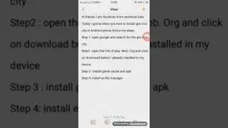 How to install gta vice city in  your android for free