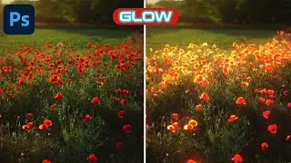 Glowing effect in Photoshop | Photoshop tutorial | fast and easy