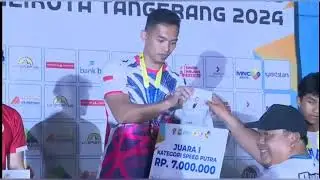 KEJURNAS OPEN PANJAT TEBING PIALA WALIKOTA TANGERANG