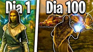 PASSEI 100 DIAS no SKYRIM!