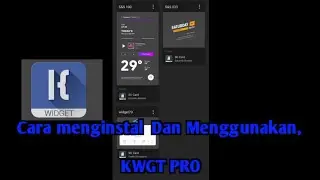 KWGT PRO  2021 | Best Costum Widget android | POCO X3 NFC | MIUI 12 | Modifikasi Layar Poco X3 NFC